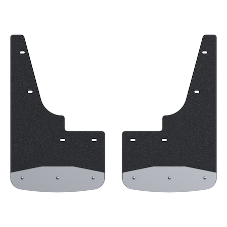Luverne Front 12" x 20" Textured Rubber Mud Guards, Select Ford Ranger 2 Flaps 251725